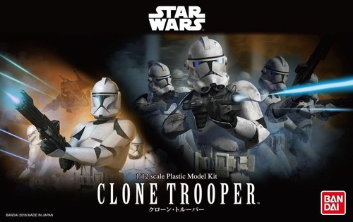 Bandai clone trooper kit - bandai, 1/12